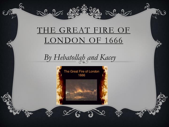 the great fire of london of 1666