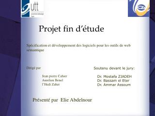 projet fin d tude