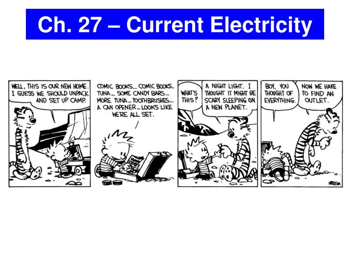 ch 27 current electricity