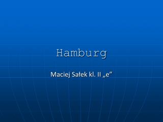hamburg