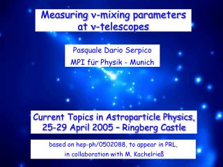 Measuring n -mixing parameters at n -telescopes