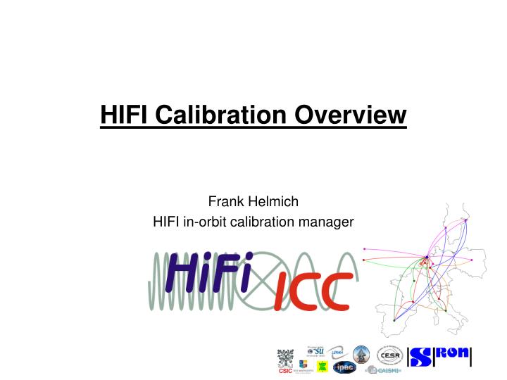 hifi calibration overview