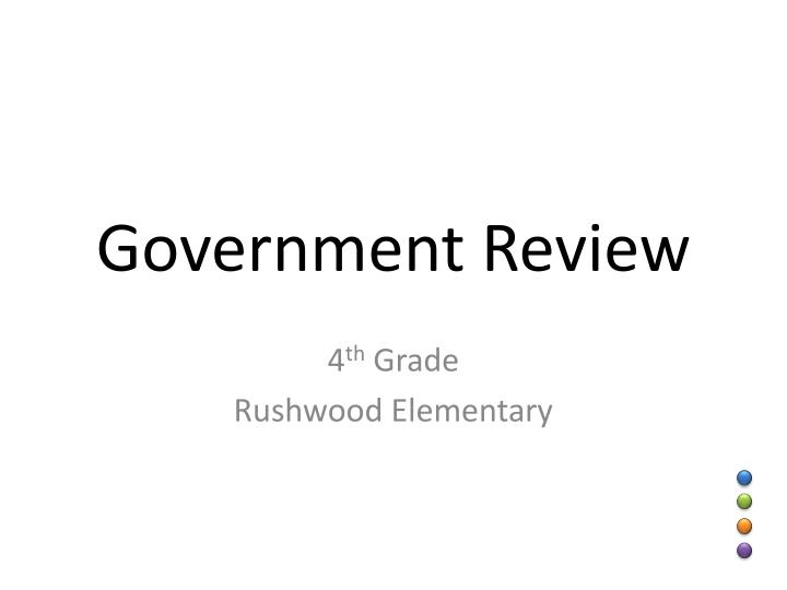 government review