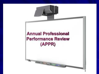 Annual Professional Performance Review (APPR)