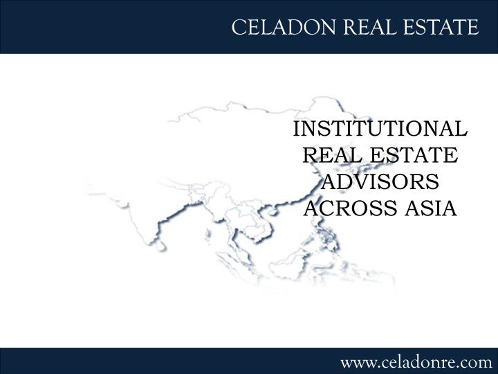 institutional real estate advisors across asia