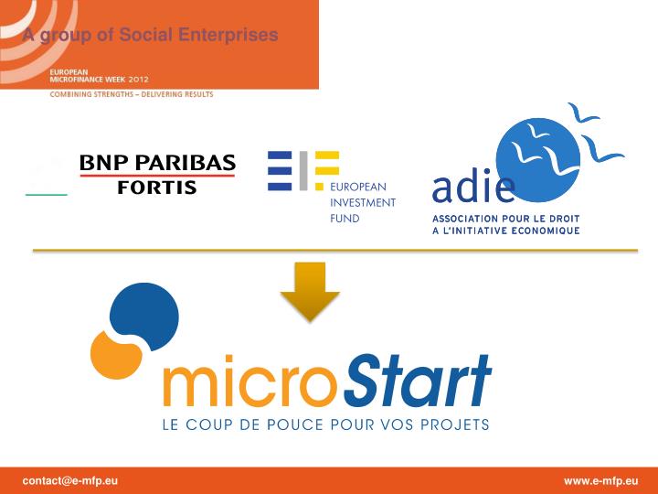 a group of social enterprises