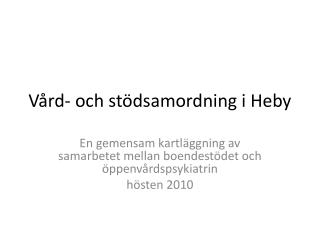 v rd och st dsamordning i heby