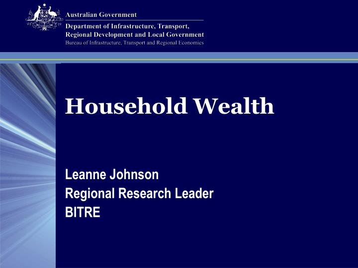 household wealth