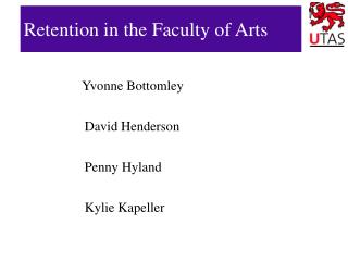 Retention in the Faculty of Arts