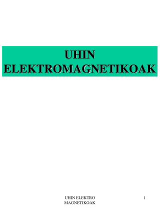 uhin ele k tromagn e ti koak