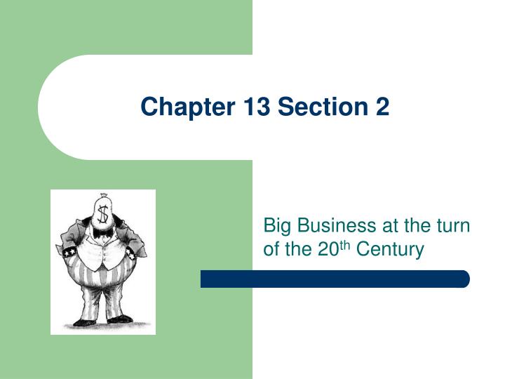chapter 13 section 2