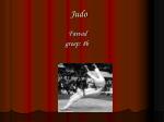 Judo - slide 1