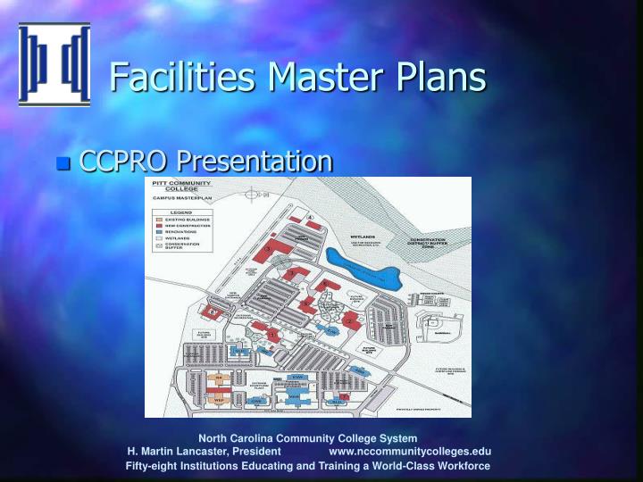 facilities master plans