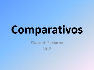comparativos