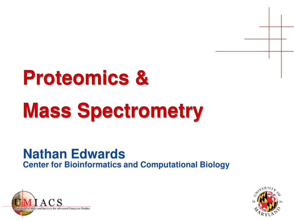 PPT - Proteomics & Mass Spectrometry PowerPoint Presentation, free ...