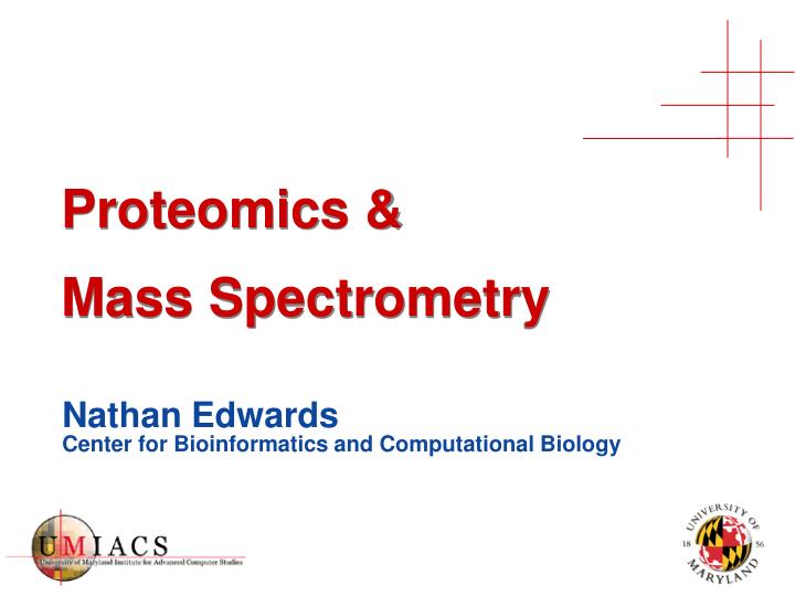 proteomics mass spectrometry