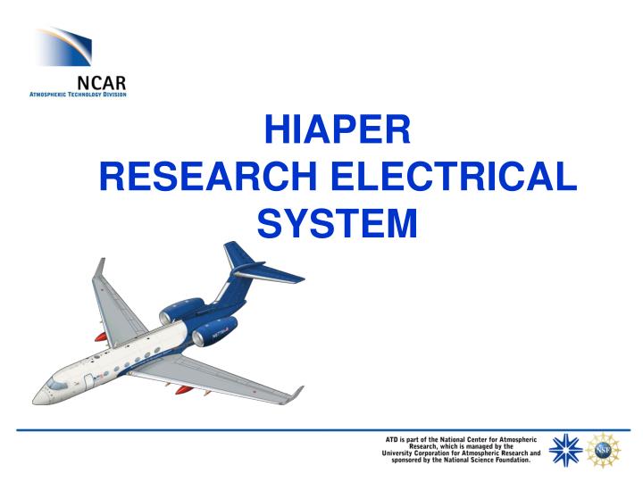 hiaper research electrical system