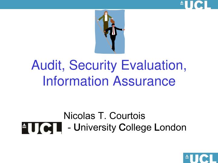 audit security evaluation information assurance