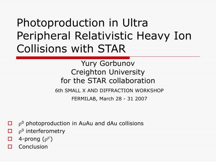 photoproduction in ultra peripheral relativistic heavy ion collisions with star