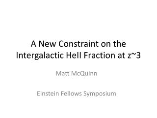 A New Constraint on the Intergalactic HeII Fraction at z~3