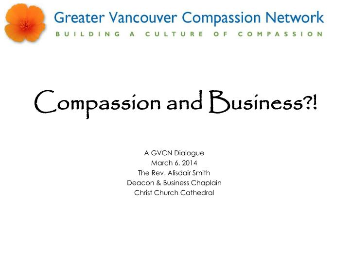 compassion and business