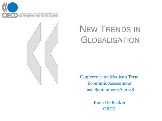 New Trends in Globalisation