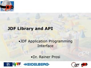 JDF Library and API