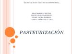 PASTEURIZACIÓN - slide 1