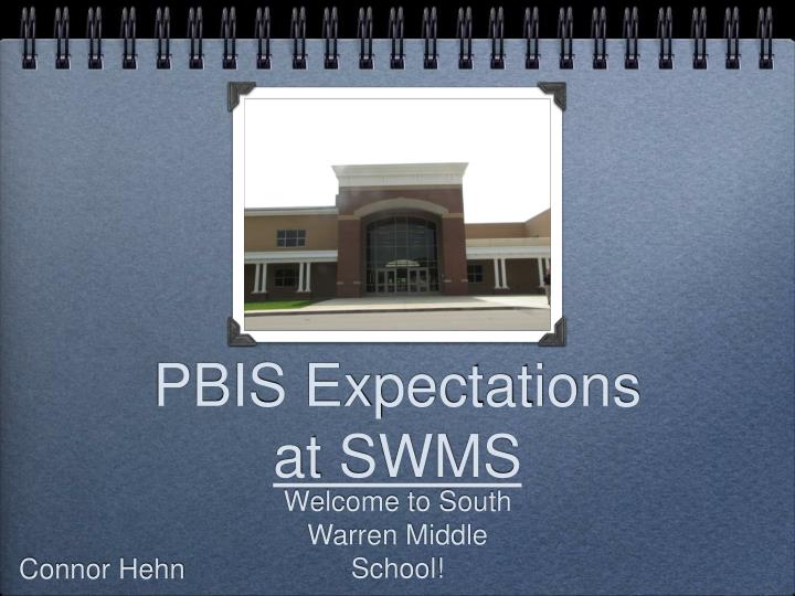 pbis expectations at swms