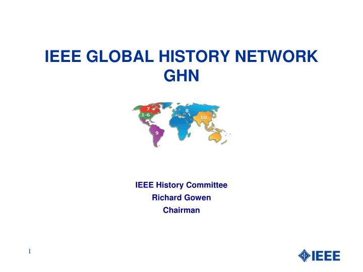 ieee global history network ghn