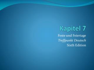 Kapitel 7