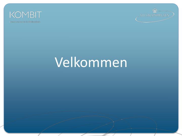 velkommen