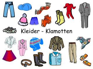 kleider klamotten