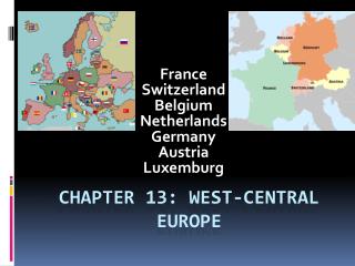 Chapter 13: West-Central Europe
