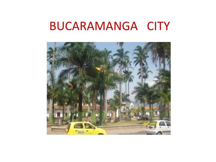 bucaramanga city