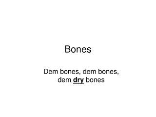 Bones