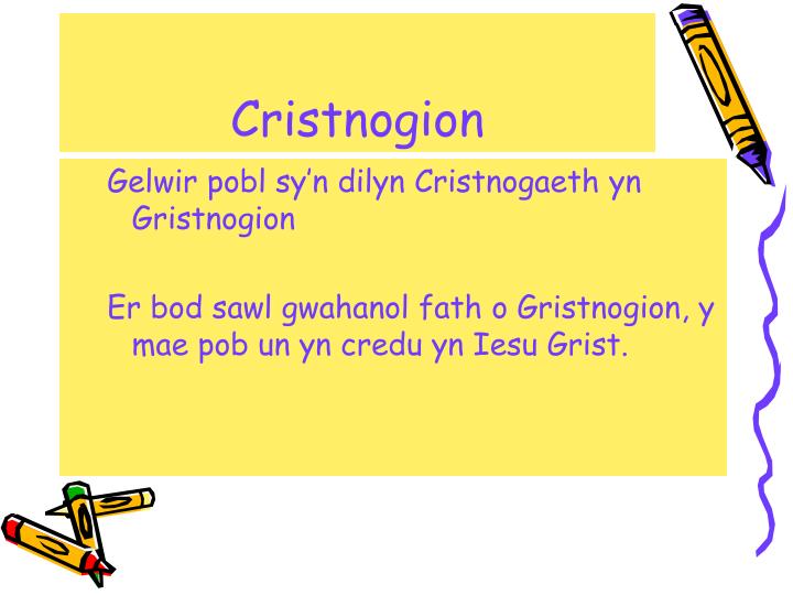 cristnogion