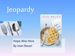 Hope Was Here By Joan Bauer