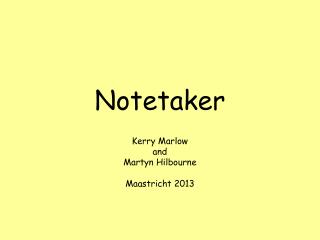 Notetaker