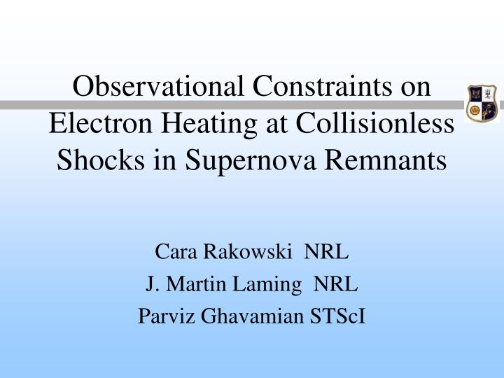 observational constraints on electron heating at collisionless shocks in supernova remnants