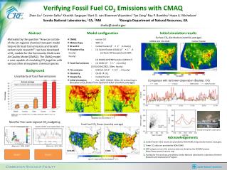 Verifying Fossil Fuel CO 2 Emissions with CMAQ
