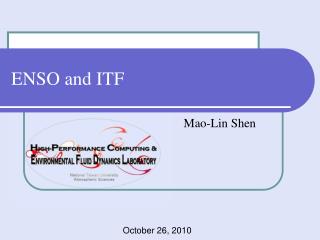 ENSO and ITF