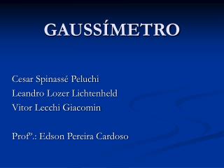 gauss metro