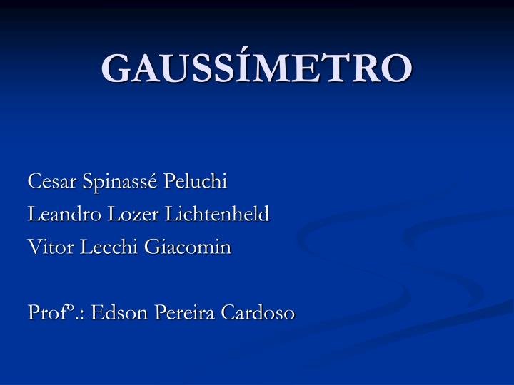 gauss metro