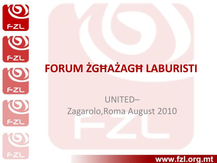 forum g a ag laburisti