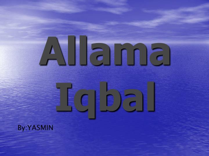 allama iqbal