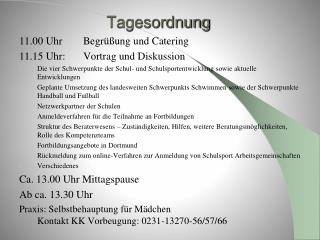 tagesordnung