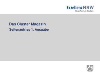 das cluster magazin