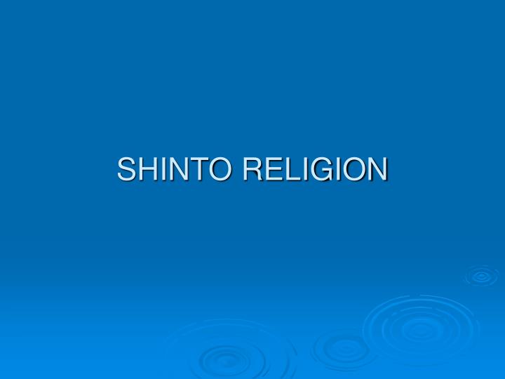 shinto religion