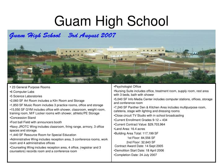 guam high school
